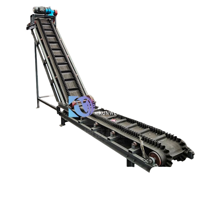 化工廠用大傾角皮帶輸送機